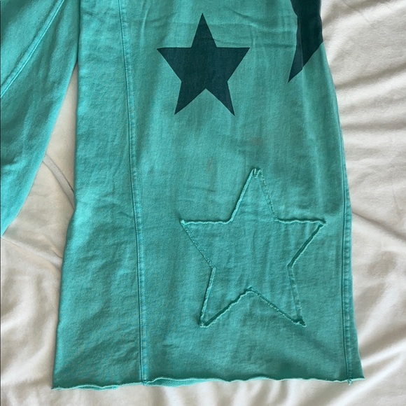 Easel embroidered star wide leg pants - Picture 2 of 16